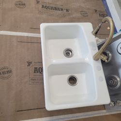 Remolded A House.     Sink And Garbage Disposal 