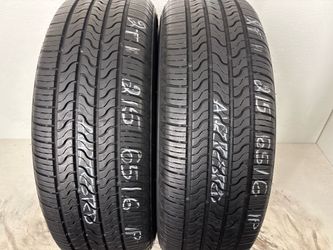 2 tires 215 65 16 Firestone all season high tread