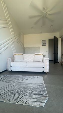 Pink couch