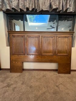 CA KING or QUEEN BED Headboard