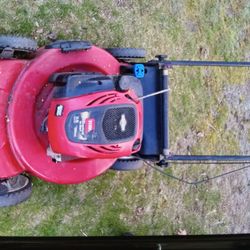 Mowers To Fix.  Electric blue works