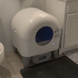 Self Cleaning Cat Litter Box Automatic Litter Box Large Capacity for Multiple Cats, App Control with Safety Sensors