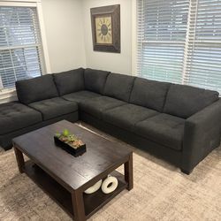 Barrett Chaise Sectional Sofa Couch by Palliser 5-Seat Chaise Sectional