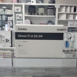 SIGMA 50mm F1.4 DG DN Limited Time Sale 3/8