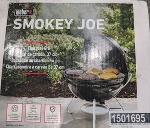 Weber Smokey Joe 14in Charcoal Grill Tuck n Carry