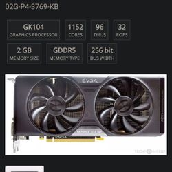 EVGA GTX 760 2GB