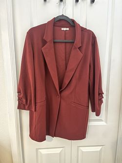 Maurices Burnt Color Blazer XL
