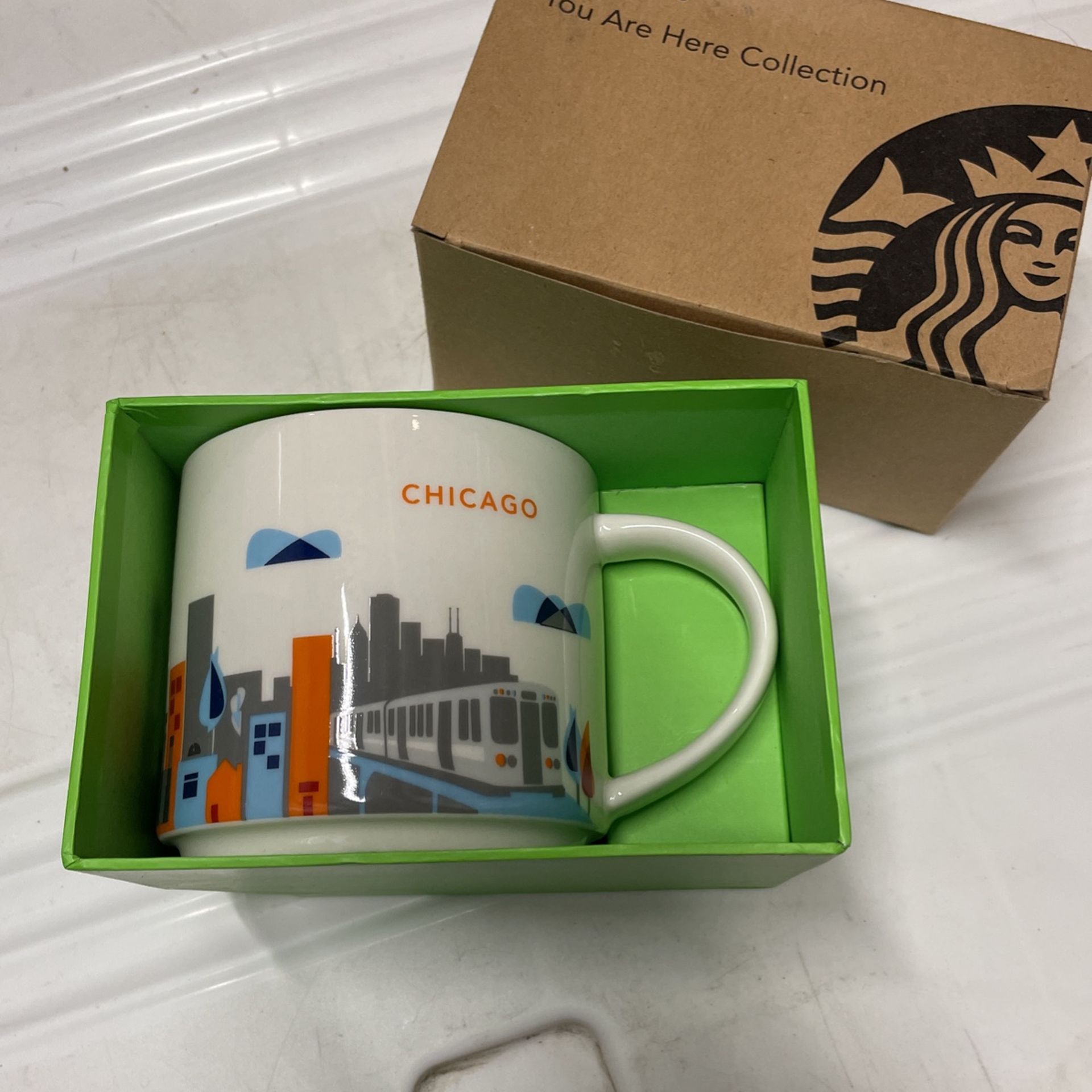 Starbucks You Are Here Chicago Coffee Mug