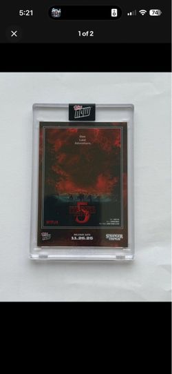 2025 Topps Now Stranger Things Season 5 #STRA-SP01