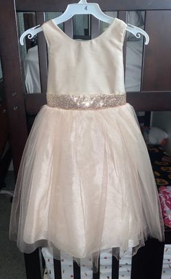 Party Champagne Girl Dress Size 8