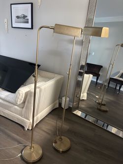 Two stand up lamps