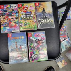 Nintendo Switch Games Lot