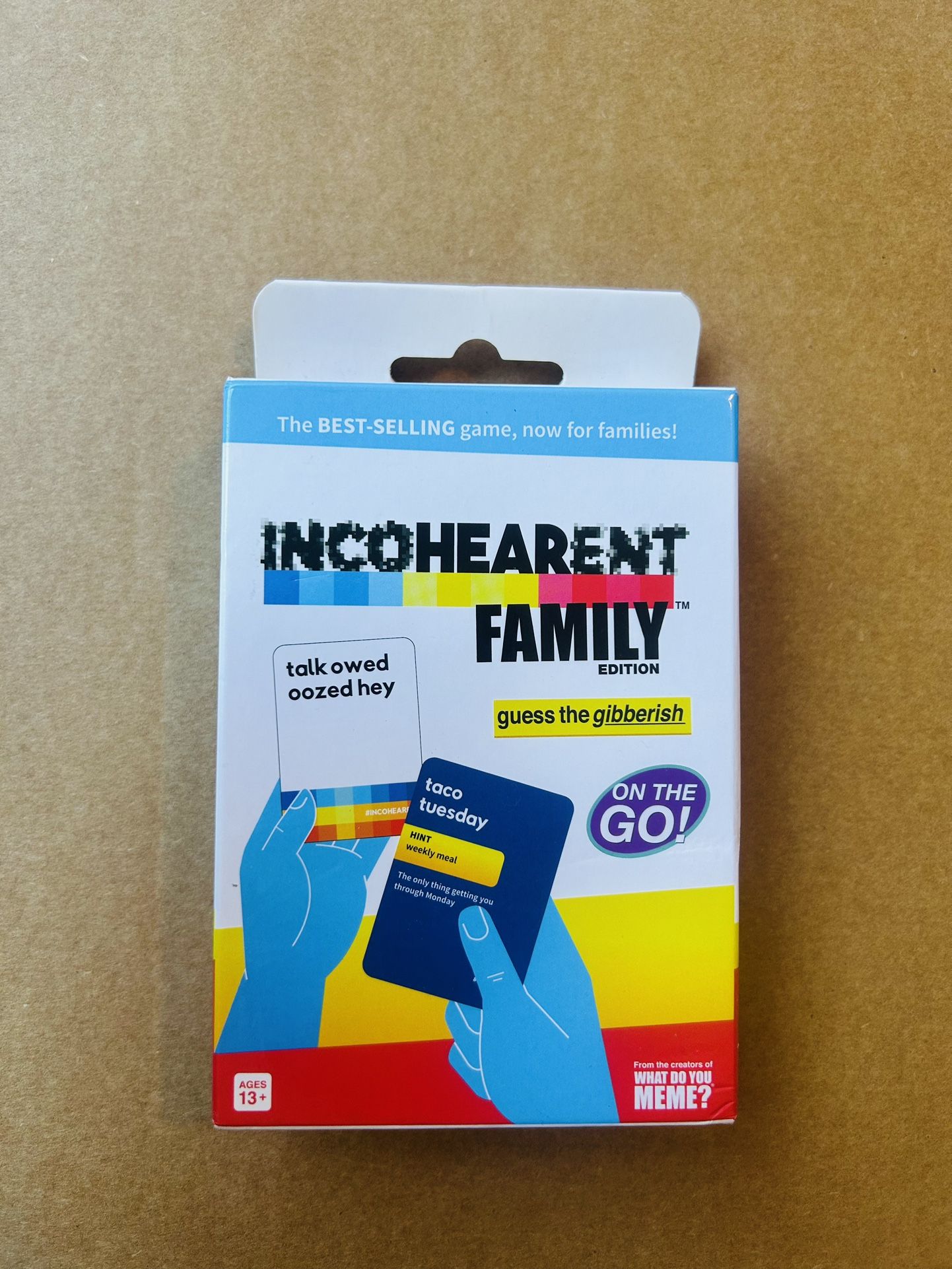 Incohearent Family Card Game