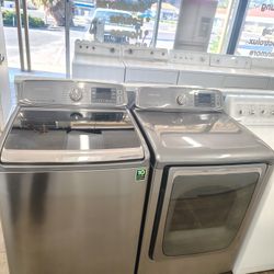 Samsung  Auto Sensing Top Load Washer Gas Dyer  Super Large Capacity In Excellent Working Condition 