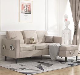 ❤️‍🔥 Convertible Sectional Sofa Couch