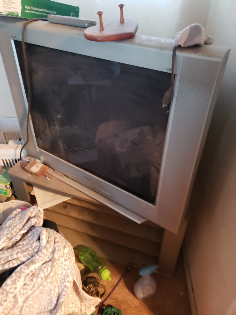 Free TV and entertainment center
