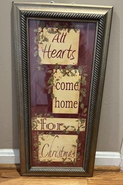 Framed Christmas Wall Art 