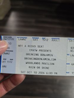 Breaking Benjamin concert