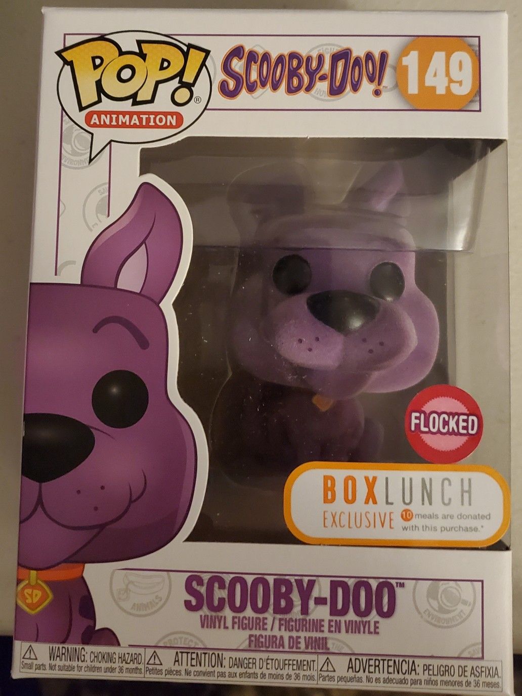 🥪Purple Scooby Doo Funko Pop Boxlunch exclusive