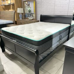 4pc Queen Bedroom Set 🔥 Take It Home With Only $50 Down 