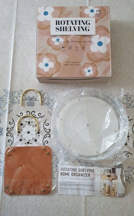 Rotating Makeup Organizer, Large Size