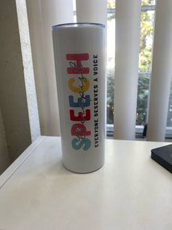 Speech Therapist Tumbler