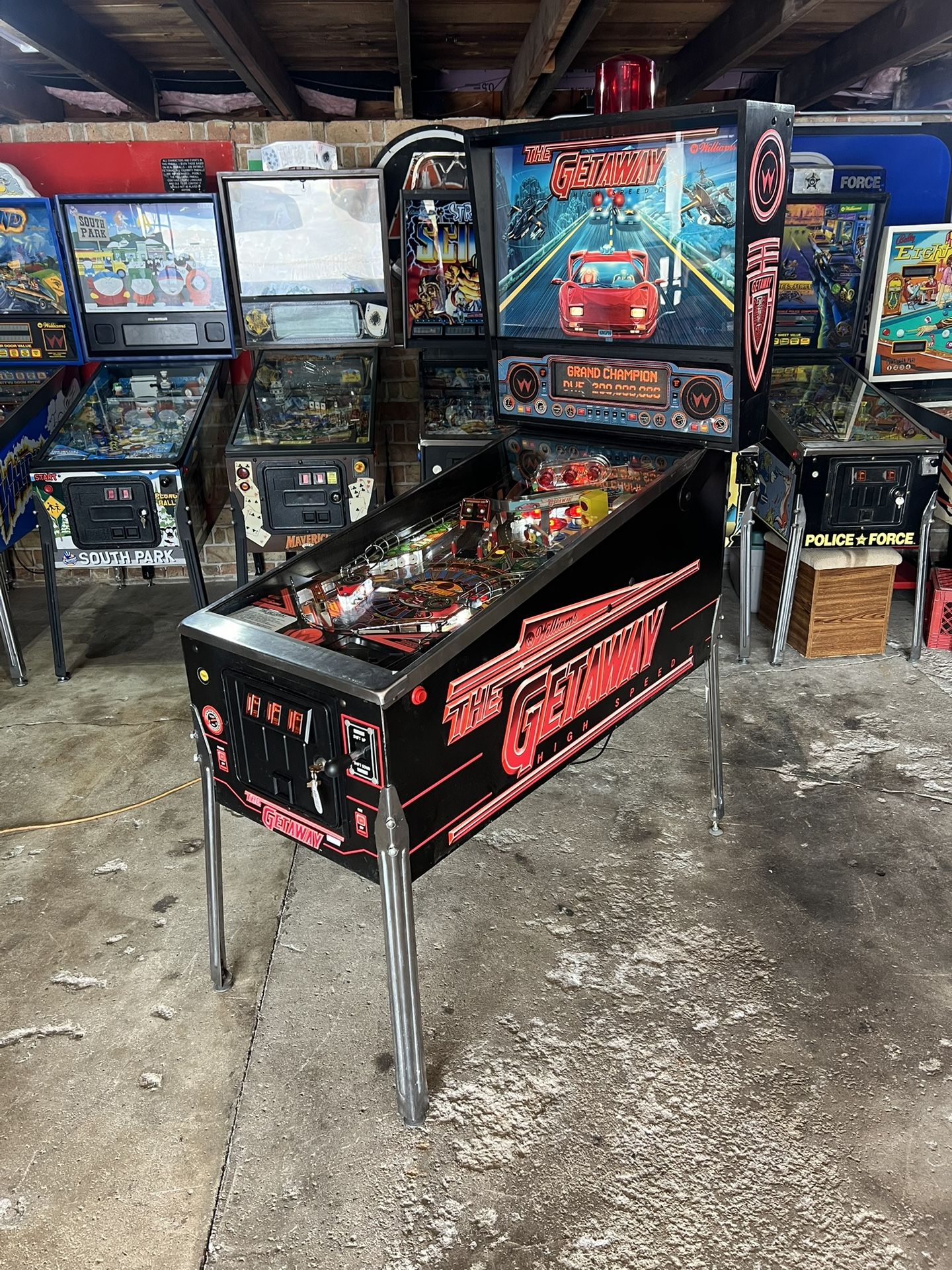 High Speed The Getaway Pinball Machine