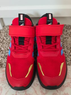 Adidas Kids Size 6 Iron Man Shoes