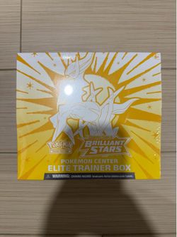 Brilliant Stars Pokemon Center ETB Sealed
