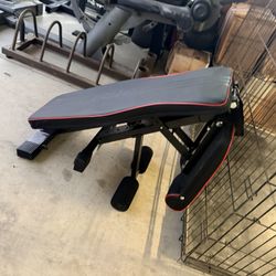 Adjustable bench And Folding