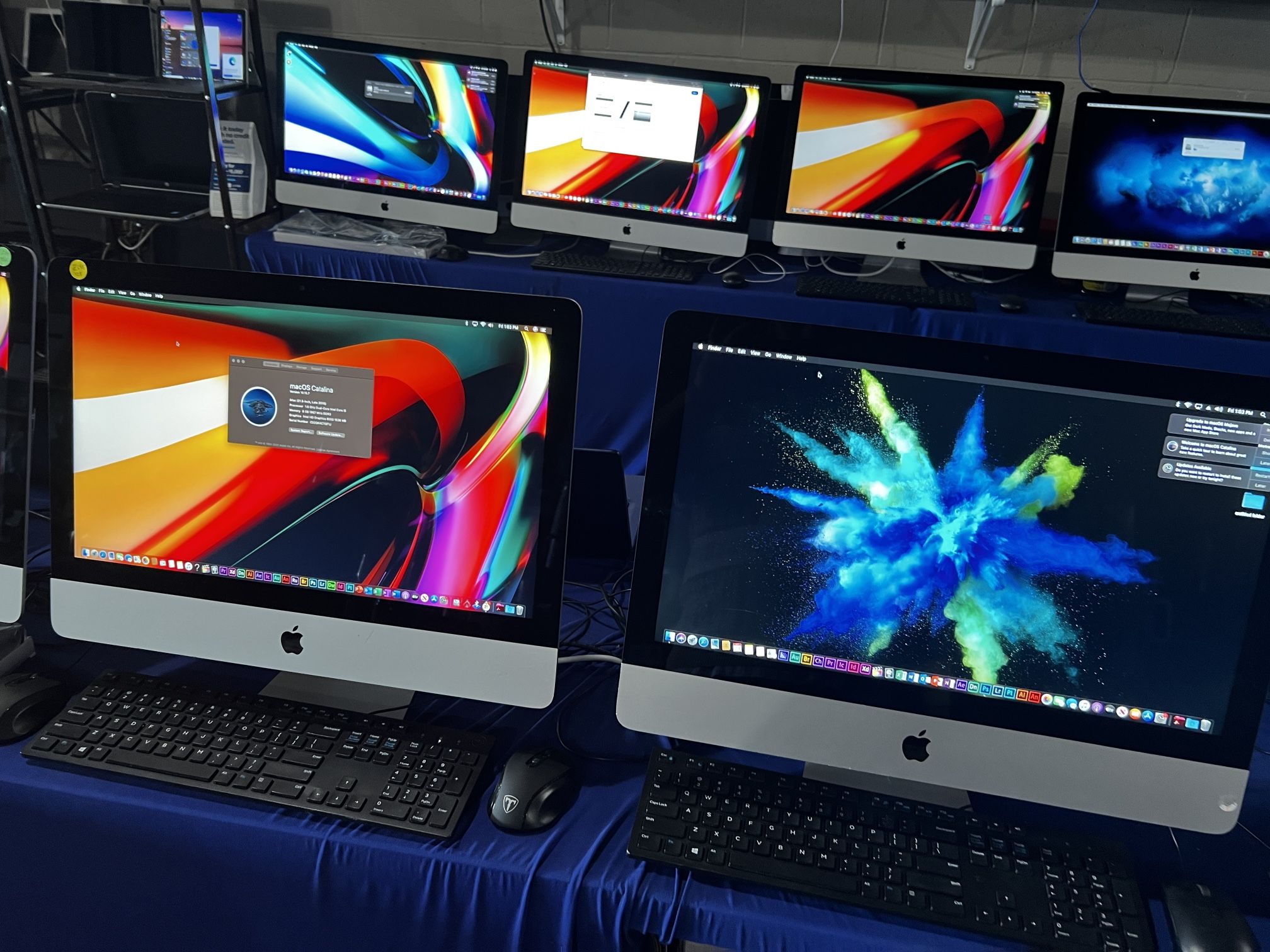 iMacs 27 Inch. 21 Inch. MacBooks. Dell Touchscreen N More