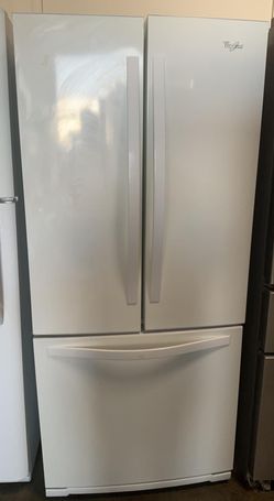 Whirlpool 3-Door  White Fridge
