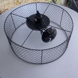 Black Indoor Ceiling Light Fixture