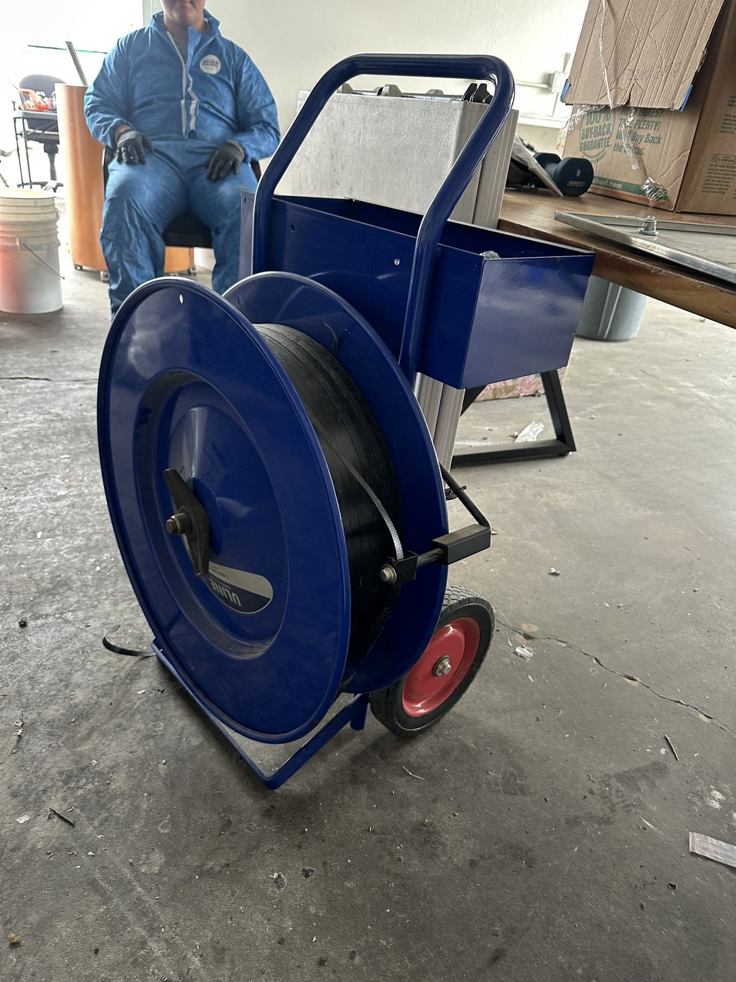 Uline Stapling Cart - Pre Loaded 