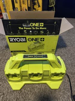 Ryobi 18v 6 Port Fast Charger