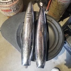 Vintage Car accessories 1939 Chevy High Guards