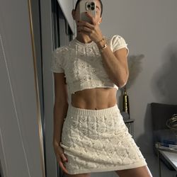 Skirt And Top Set 