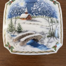 Porcelain Musical Jewelry Box