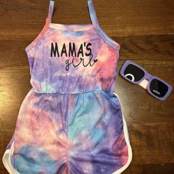 Girls Outfit With Sunglasses Size 5