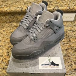 Jordan Retro 4 Wet Cement Size 5.5y / 7w