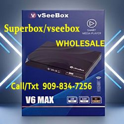 VSEEBOX V6 MAX NEW supreme  new Model  Wholesale reseller   VSEE BOX V6