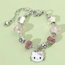 Hello kitty charm bracelet