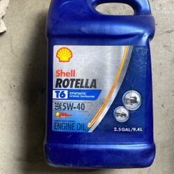 She’ll Ritekka Engine Oil 2.5 Gal. Diesel 5w-40