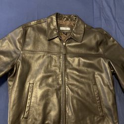 Men’s Structure Leather Jacket 