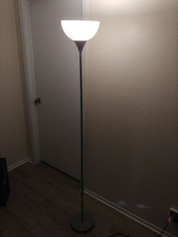 Torchiere Floor Lamp Black