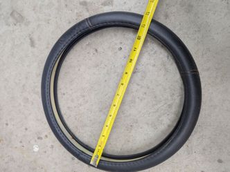 Free leather steering wheel cover