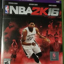 NBA 2K16 Xbox 360 Game USED