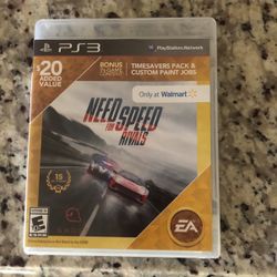 PS3 Need For Speed Rivals