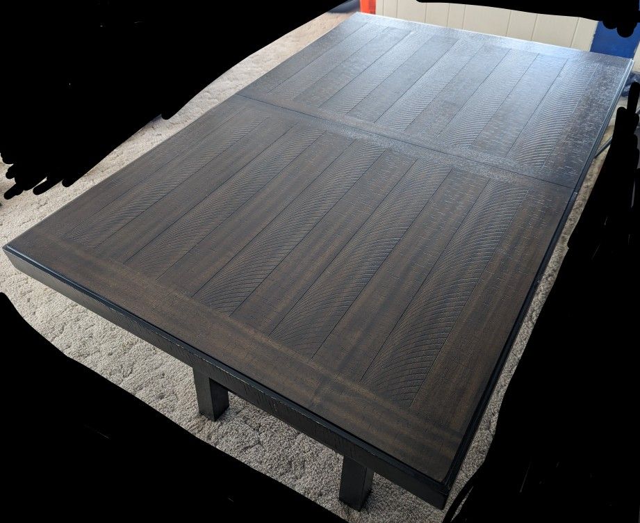 Rectangle Dining Table W/Leaf