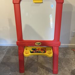 Crayons Easel